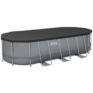 Каркасный овальный бассейн 56710 Bestway Steel Pro Max (Бествей Стил Про Макс) 549*274*122 см, фильтр-насос, аксессуары Bestway фото 6