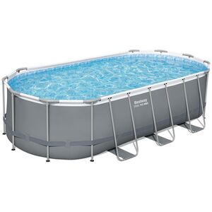Каркасный овальный бассейн 56710 Bestway Steel Pro Max (Бествей Стил Про Макс) 549*274*122 см, фильтр-насос, аксессуары Bestway фото 10