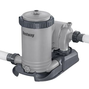 Каркасный овальный бассейн c гидромассажем Bestway Steel Pro Max (Бествей Стил Про Макс) 610*366*122 см коричневый, фильтр-насос, подсветка, аксессуары Bestway фото 10