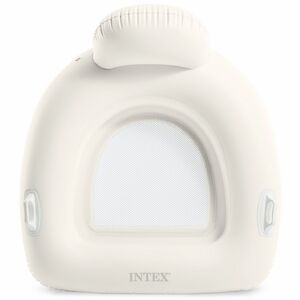 Надувное кресло для плавания с сетчатым дном 114*107 см белое INTEX (Интекс) фото 2