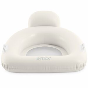 Надувное кресло для плавания с сетчатым дном 114*107 см белое INTEX (Интекс) фото 10