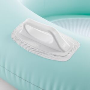 Надувное кресло для плавания с сетчатым дном 114*107 см голубое INTEX (Интекс) фото 4