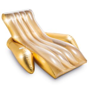 Надувное кресло-шезлонг Gold Lounge 175*119 см INTEX фото 2