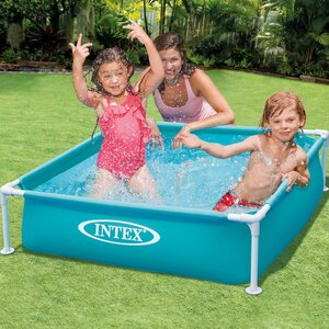 Детский каркасный бассейн Intex Mini Frame 122*30 см, клапан INTEX фото 1