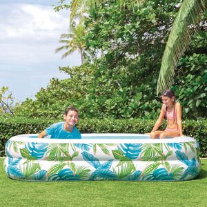 Надувной бассейн Тропики 229*152*48 см, клапан INTEX фото 4