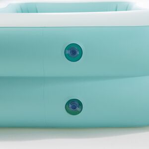Семейный надувной бассейн Голубая Лагуна 229*147*46 см, клапан INTEX (Интекс) фото 5