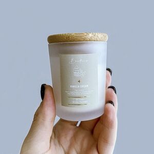 Ароматическая свеча Ванильный Крем - Breathense 85 мл, 25 часов горения (Breathense, Россия). Артикул: 5773005