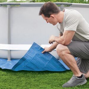 Подстилка под бассейн 488*488 см Bestway фото 8