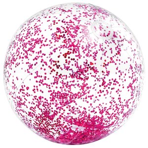 Надувной пляжный мяч Розовый Блеск 51 см INTEX фото 2