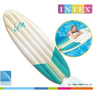 Надувной матрас-плот Доска для Сёрфинга: Classic Wave 178*69 см INTEX фото 2