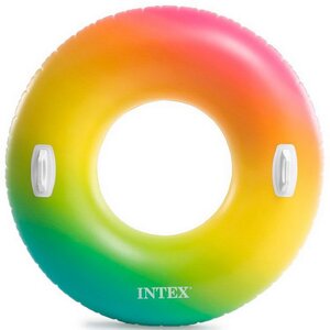 Надувной круг Яркие Волны 122 см INTEX фото 3