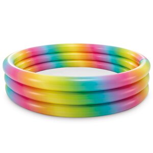 Детский бассейн Rainbow Ombre 147*33 см INTEX фото 2