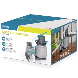 Песочный фильтр-насос (6056 л/ч) Bestway фото 11