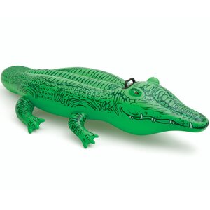 Надувная игрушка Крокодил маленький 168*86 см INTEX фото 2