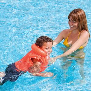 Надувной жилет оранжевый, 3-6 лет INTEX фото 2