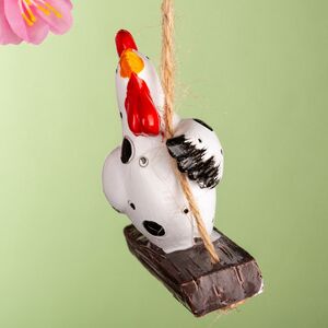 Пасхальное украшение Курочка Несушка 7 см, подвеска Breitner (Брайтнер) фото 2