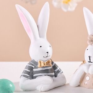 Набор статуэток Парочка Кроликов Петерсон 8 см, 2 шт Breitner (Брайтнер) фото 2