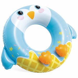 Надувной круг для купания Пингвин 91*76 см INTEX фото 8