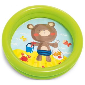 Детский надувной бассейн Мой первый бассейн - Медвежонок 61*15 см (INTEX, Китай). Артикул: 59409-5