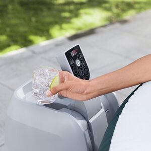 Надувной бассейн-джакузи Lay-Z-Spa: Miami EnergySense 196*66 см, аэромассаж, теплосберегающий тент Bestway фото 10