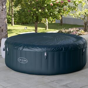 Надувной бассейн-джакузи Lay-Z-Spa: Miami EnergySense 196*66 см, аэромассаж, теплосберегающий тент Bestway фото 3