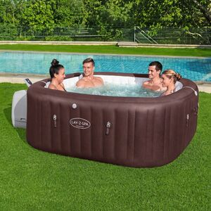 Надувной спа-бассейн 201*80 см 6001U Bestway Maldives Smart HydroJet Pro (Бествей Мальдивы Смарт Гидроджет Про), теплосберегающий тент, подсветка Bestway (Бествей) фото 5