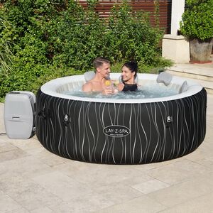 Надувной бассейн-джакузи с подсветкой Lay-Z-Spa: Hollywood 196*66 см, аэромассаж, аксессуары Bestway фото 3