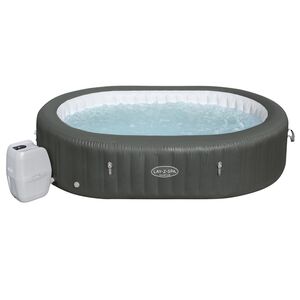 Надувной овальный бассейн-джакузи Lay-Z-Spa: Mauritius 270*180*71 см, аэромассаж, теплосберегающий тент Bestway (Бествей) фото 7