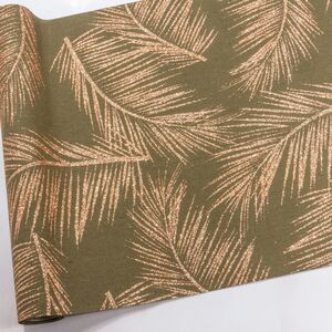Ткань для декорирования Золотистый Оазис 35*200 см зелёный Kaemingk (Кейминг) фото 3