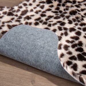 Декоративный меховой коврик Leopardio 90*50 см Kaemingk (Кейминг) фото 3