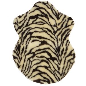 Декоративный меховой коврик Tigrino 55*38 см (Kaemingk, Нидерланды). Артикул: 612130-2