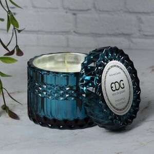 Ароматическая свеча Crystal Gasperi: Pineapple&Coco 9 см, стекло (EDG, Италия). Артикул: 612441-94