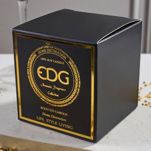 Ароматическая свеча в стакане Gasperi di Soia: Champagne, 22 часа горения EDG фото 3