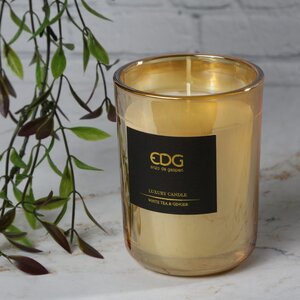 Ароматическая свеча в стакане Gasperi de Luxe: Tea&Ginger 11 см (EDG, Италия). Артикул: 612866-25