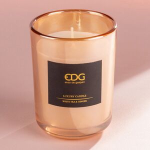 Ароматическая свеча в стакане Gasperi de Luxe: Tea&Ginger 11 см EDG фото 2