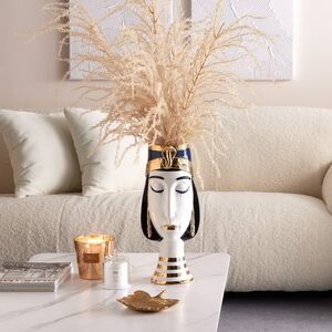 Ароматическая свеча Quasco: White Tea&Ginger 12 см, 28 часов горения EDG (ЭДГ) фото 5