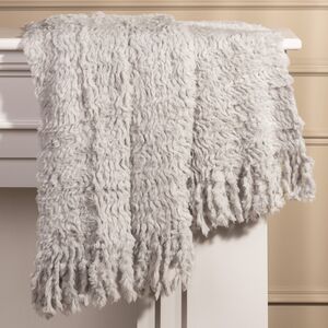 Плюшевый плед Softy 170*130 см серый