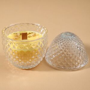 Ароматическая свеча Флора: Имбирь и Тёплая Ваниль 12 см, 20 часов горения EDG (ЭДГ) фото 5