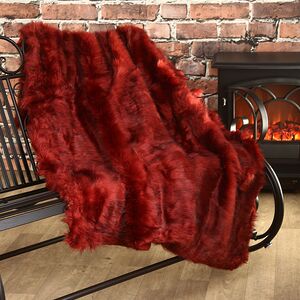 Меховой плед Garten Bordo 150*130 см (Kaemingk, Нидерланды). Артикул: 614085