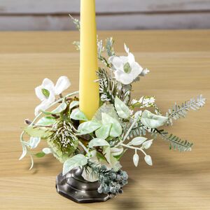 Украшение для свечи Венок весенний, 13 см (Kaemingk, Нидерланды). Артикул: 627046