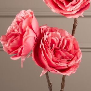 Искусственная Роза Шёлковое Сияние 58 см розовая Kaemingk (Кейминг) фото 4