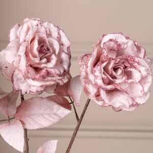 Искусственная роза Аурелия 60 см розовый бутон Kaemingk фото 3