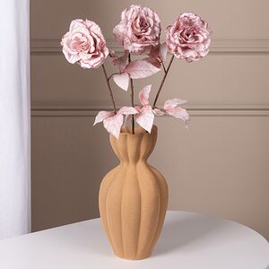 Искусственная роза Аурелия 60 см розовый бутон Kaemingk фото 4