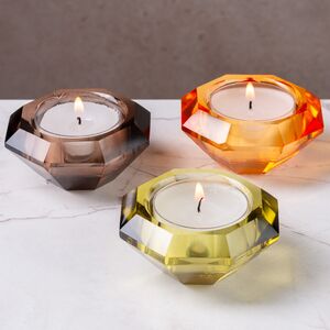 Набор стеклянных подсвечников Calore Avvolgente 7 см, 3 шт Kaemingk (Кейминг) фото 3