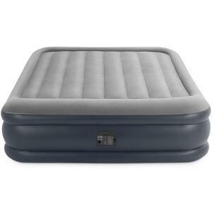 Надувная кровать с насосом Deluxe Pillow Rest 152*203*42 см серо-синяя INTEX (Интекс) фото 5