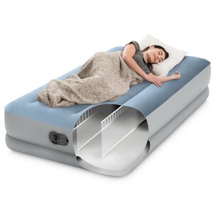 Надувная кровать Mid-Rise Comfort со встроенным USB-насосом, 99*191*36 см INTEX фото 3
