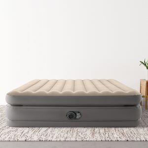 Надувная кровать с насосом Prime Comfort Queen, 152*203*51 см, бежевая INTEX (Интекс) фото 8