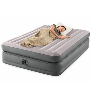 Надувная кровать с насосом Prime Comfort Queen, 152*203*51 см, серая INTEX (Интекс) фото 2