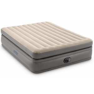 Надувная кровать с насосом Prime Comfort Queen, 152*203*51 см, бежевая INTEX (Интекс) фото 5