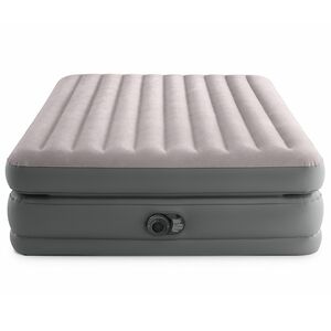 Надувная кровать с насосом Prime Comfort Queen, 152*203*51 см, серая INTEX (Интекс) фото 3